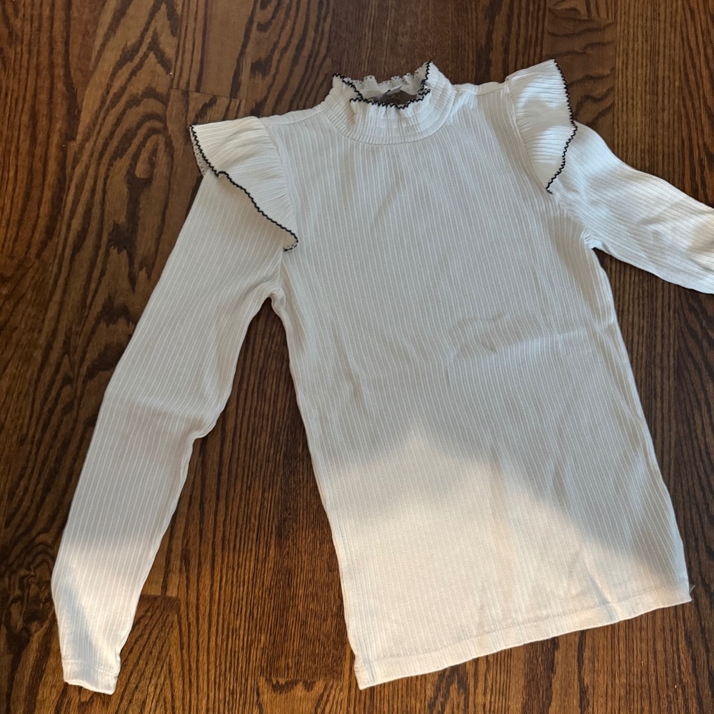 Loft long sleeve white sweater.